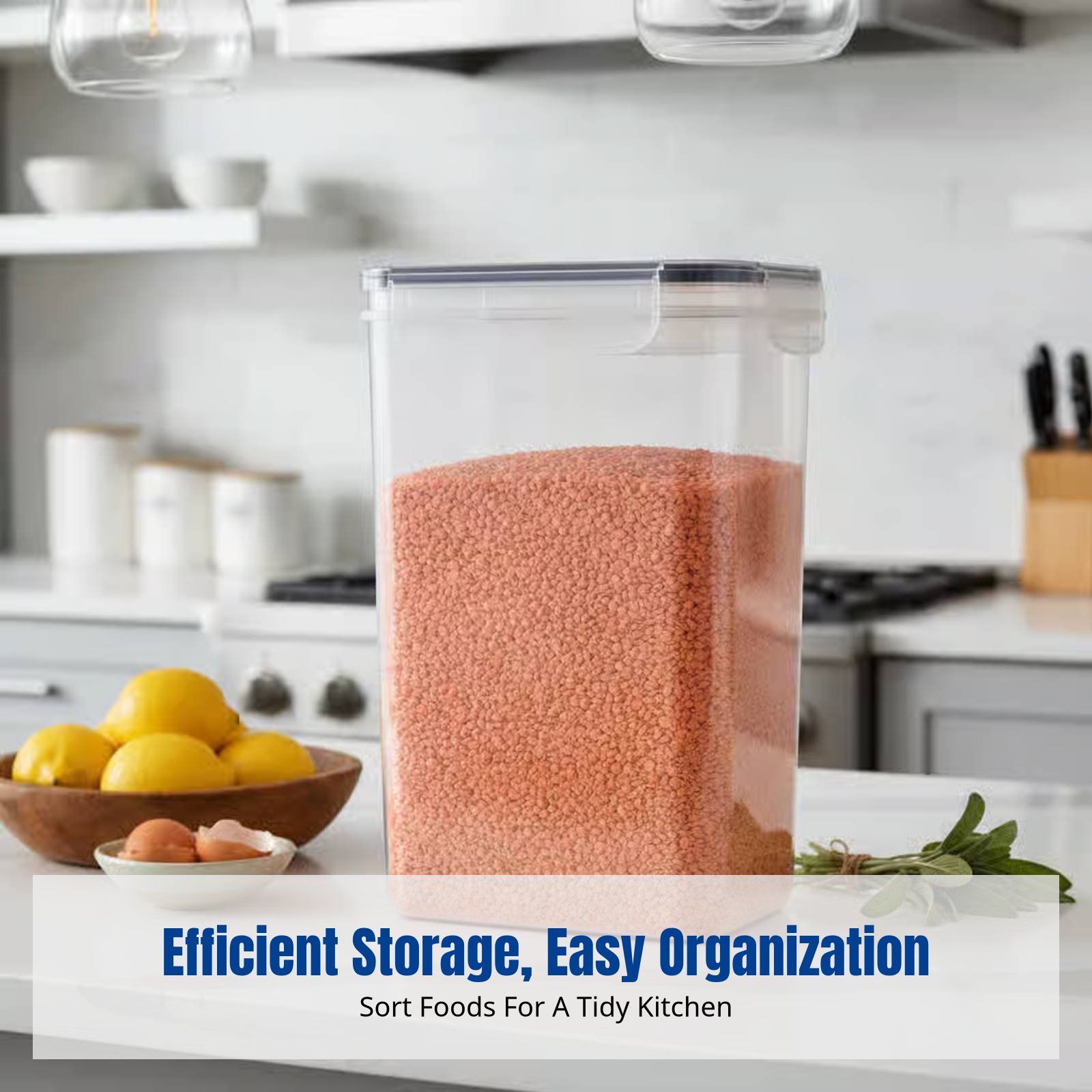 Food Storage Airtight - Hava Geçirmez Gıda Saklama Kabı Seti,