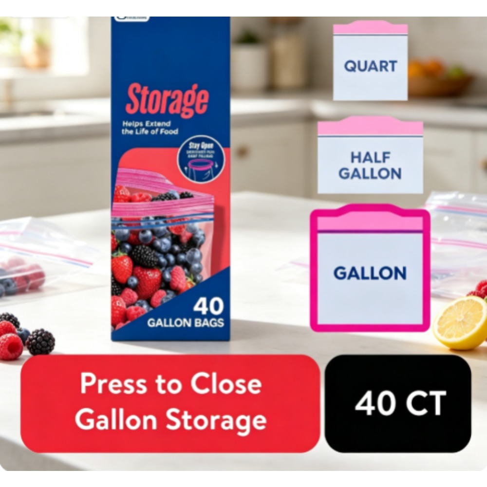 Food Storage Brands - Ziploc Marka Gıda Saklama Poşetleri, Okul