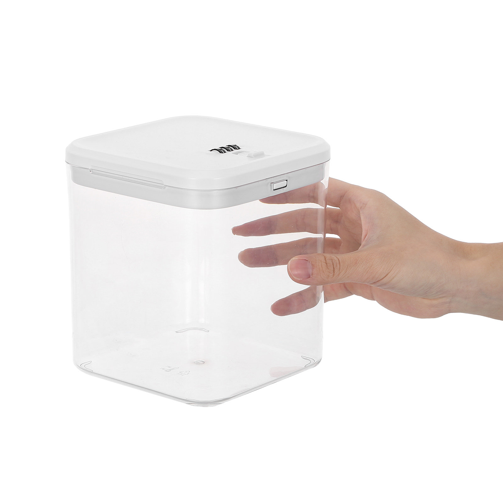 Lock And Lock Food Storage - Buzdolabı Yiyecek Saklama için Şeffaf İstiflenebilir