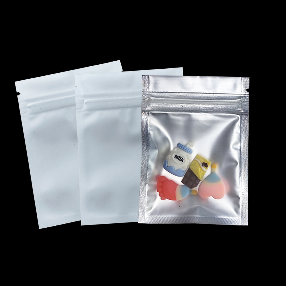 Lock And Lock Food Storage - 100 adet/grup Mat Şeffaf Zip Kilit