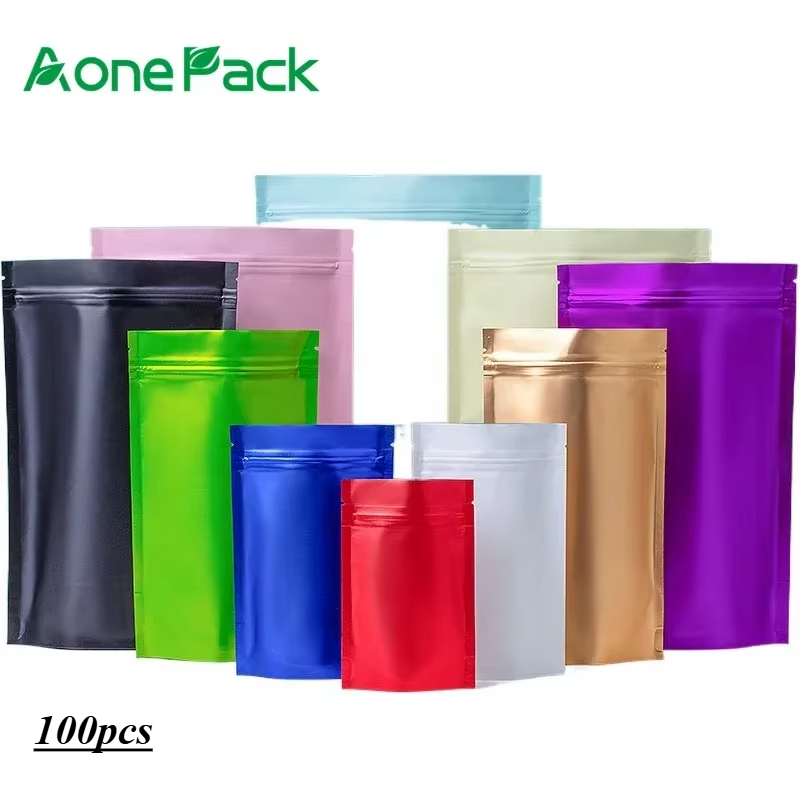 Ziploc Food Storage - 100 adet Özel Mat Bitmiş Tohumlar