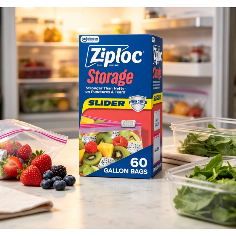 Food Storage Brands - Ziploc ® Marka Gıda Saklama Kaydırmalı