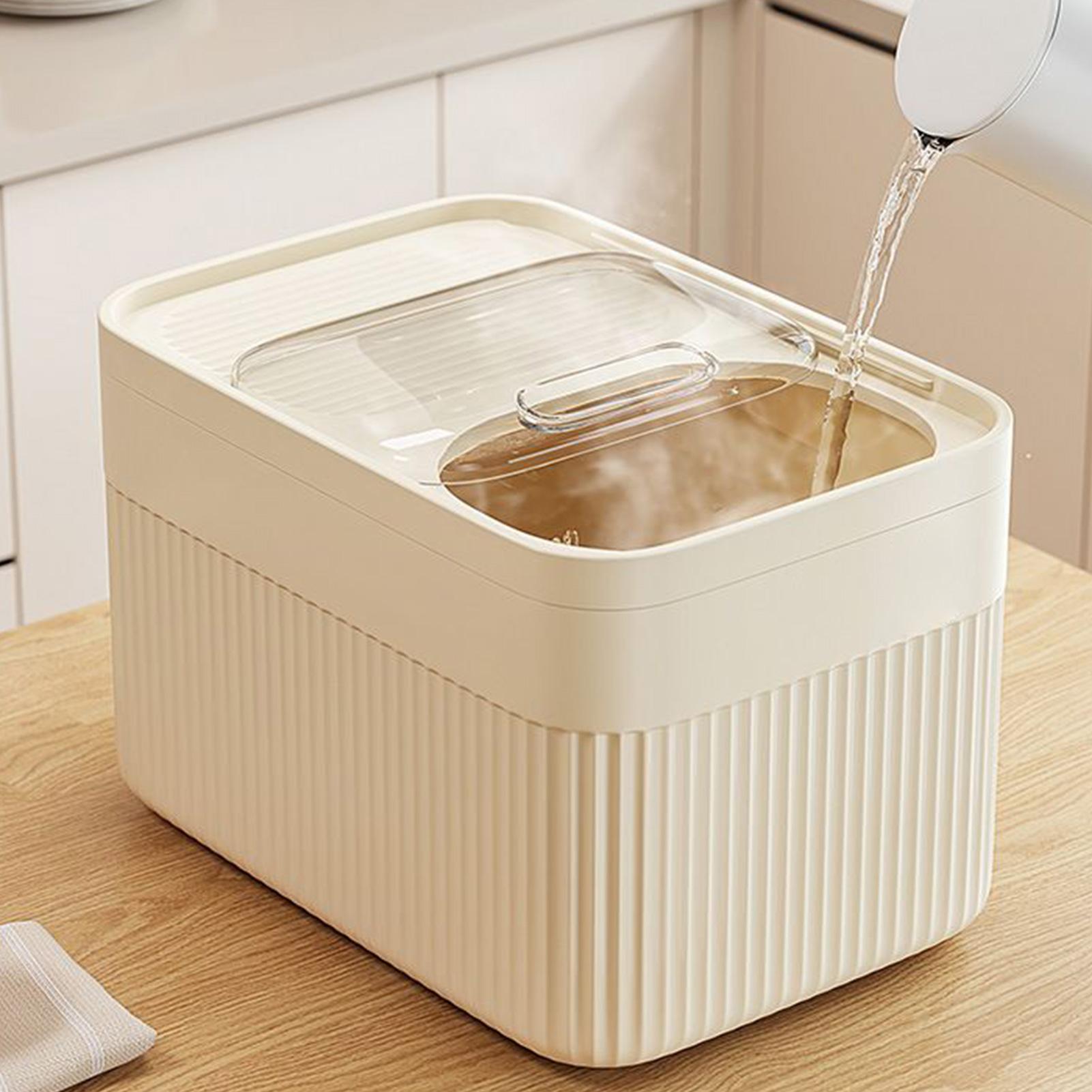 Xxl Food Storage Container - Pirinç Saklama Kabı Bulaşık Makinesinde Yıkanabilir