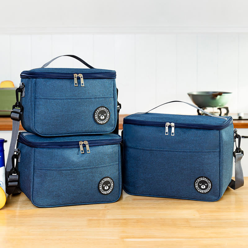 Food Storage To Keep Warm - Kare Yalıtımlı Öğle Yemeği Çantası Alüminyum