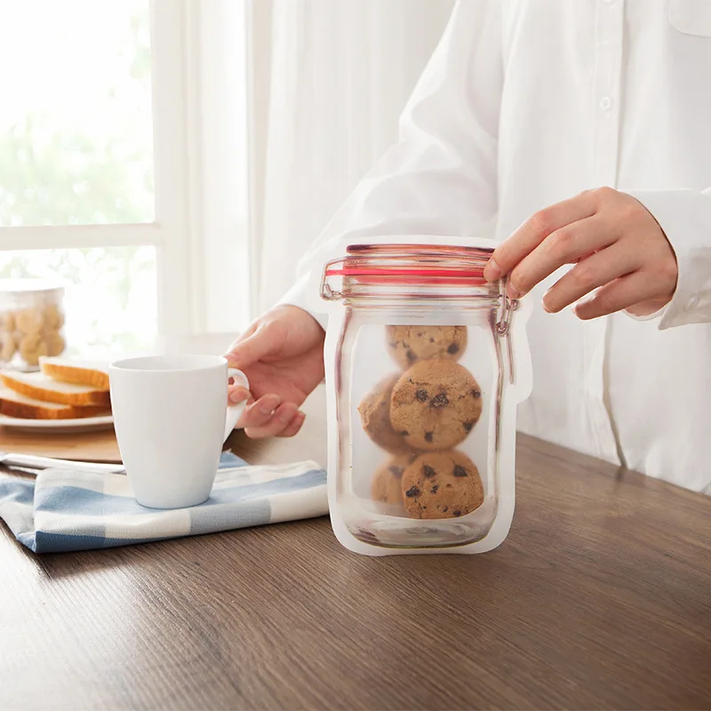 Kavanoz Şekli Saklama Çantası  - Ziploc Food Storage incelemesi ve fiyatı