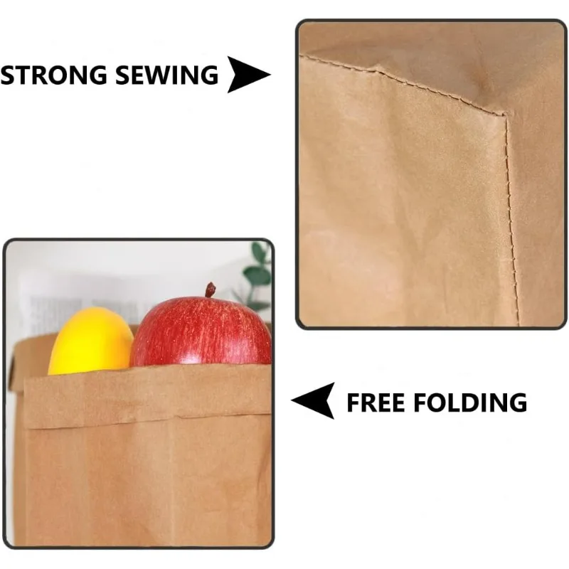 Kraft Kağıt Çanta Yıkanabilir  - Food Storage Bags Reusable incelemesi ve fiyatı