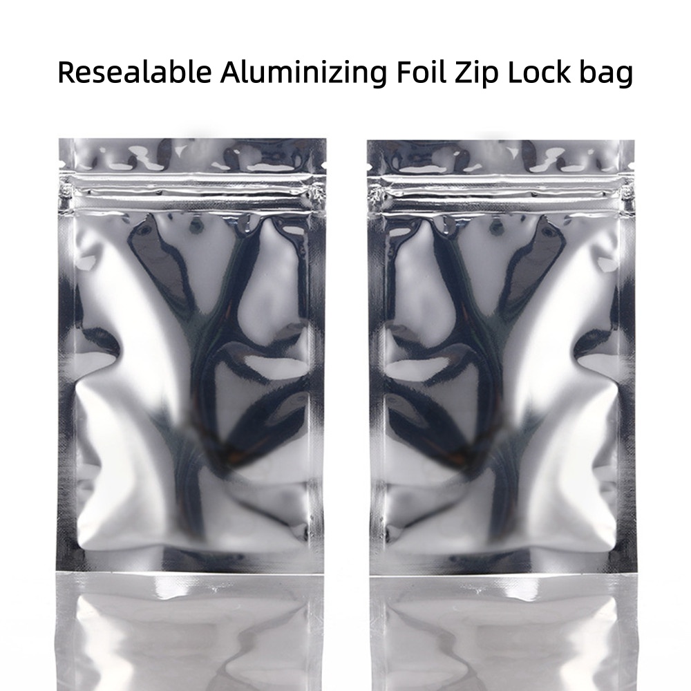 Parlak Gümüş Alüminyum Kaplı K - Ziploc Food Storage incelemesi ve fiyatı