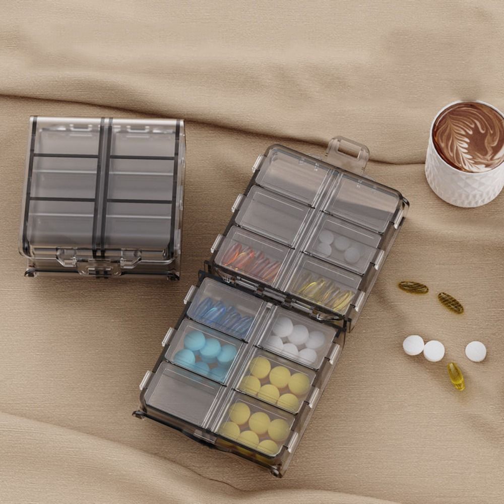 12 Izgaralı Hap Dağıtıcı Kutus - Xxl Food Storage Container incelemesi ve fiyatı