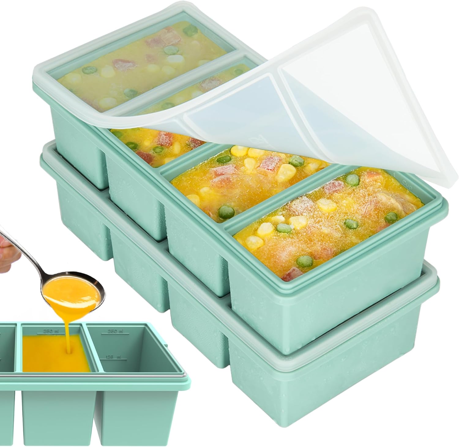 Silikon Buz Kalıbı 250ml 500ml - Xxl Food Storage Container incelemesi ve fiyatı