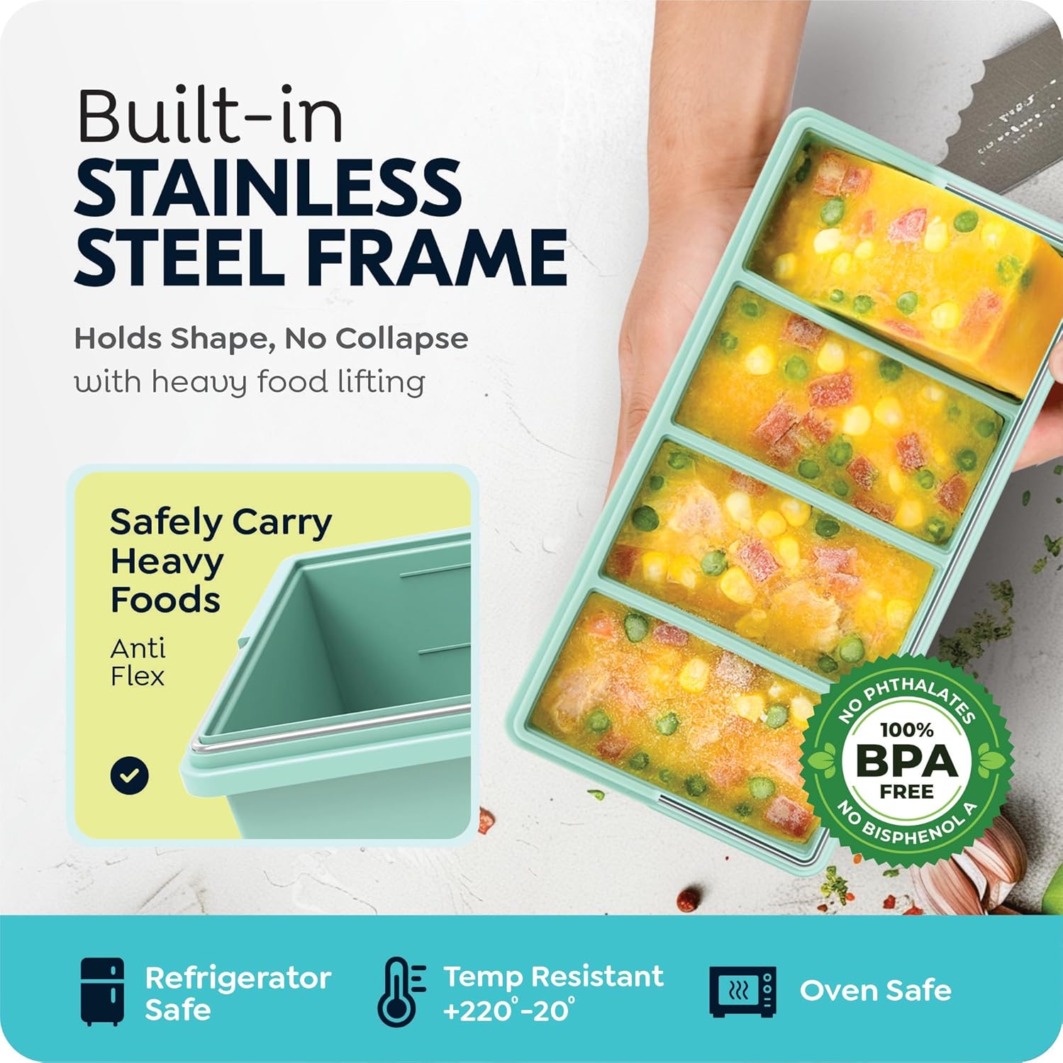 Silikon Buz Kalıbı 250ml 500ml - Xxl Food Storage Container incelemesi ve fiyatı