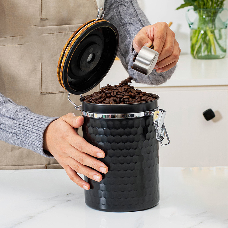Mutfak Paslanmaz Çelik Kahve K - Food Storage Airtight incelemesi ve fiyatı