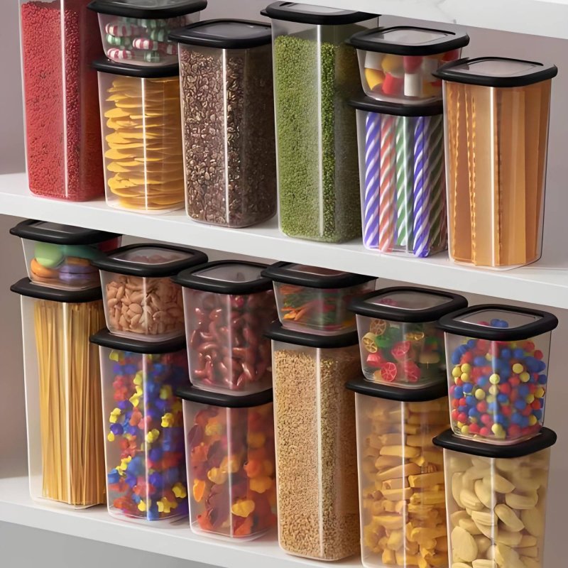 6 Parça Hava Geçirmez Gıda Sak - Food Storage Airtight incelemesi ve fiyatı