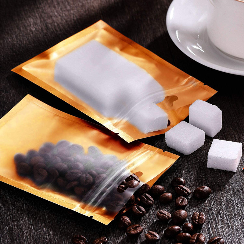 100 adet altın Mylar Zip kilit - Ziploc Food Storage incelemesi ve fiyatı