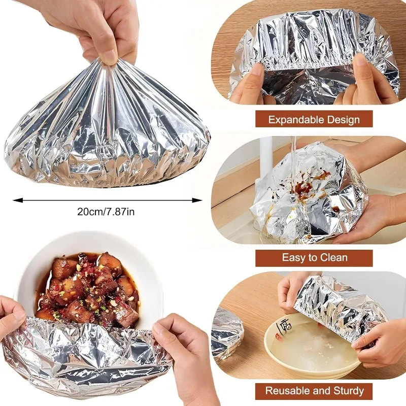 10/20 adet alüminyum folyo kap - Food Storage To Keep Warm incelemesi ve fiyatı