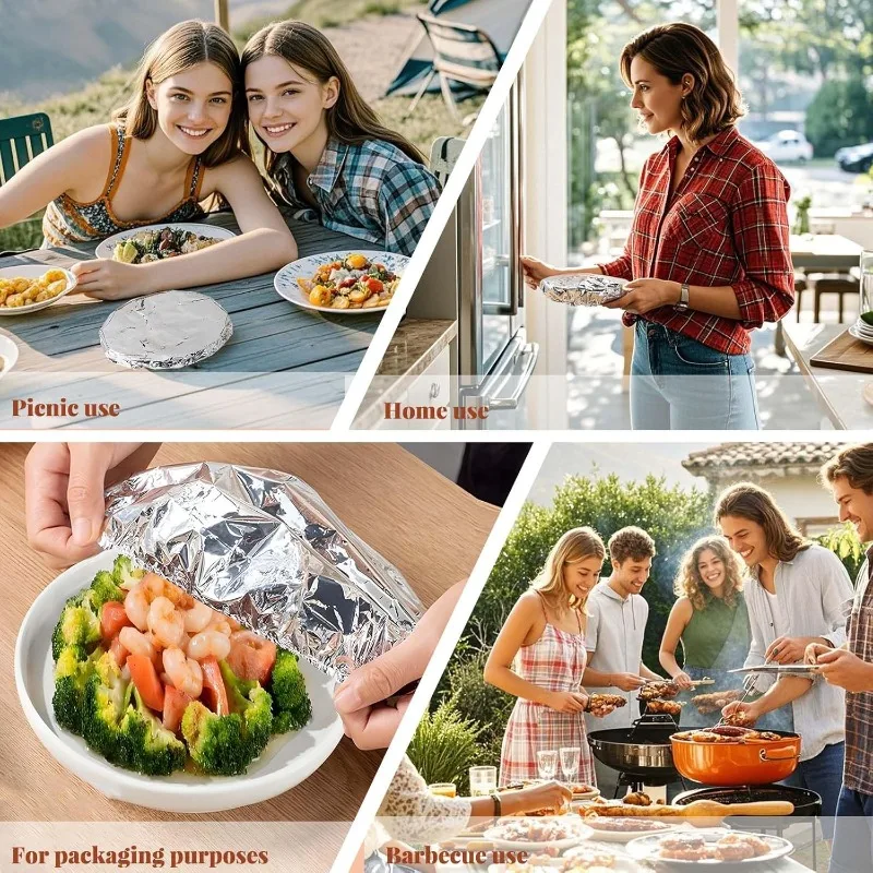 10/20 adet alüminyum folyo kap - Food Storage To Keep Warm incelemesi ve fiyatı