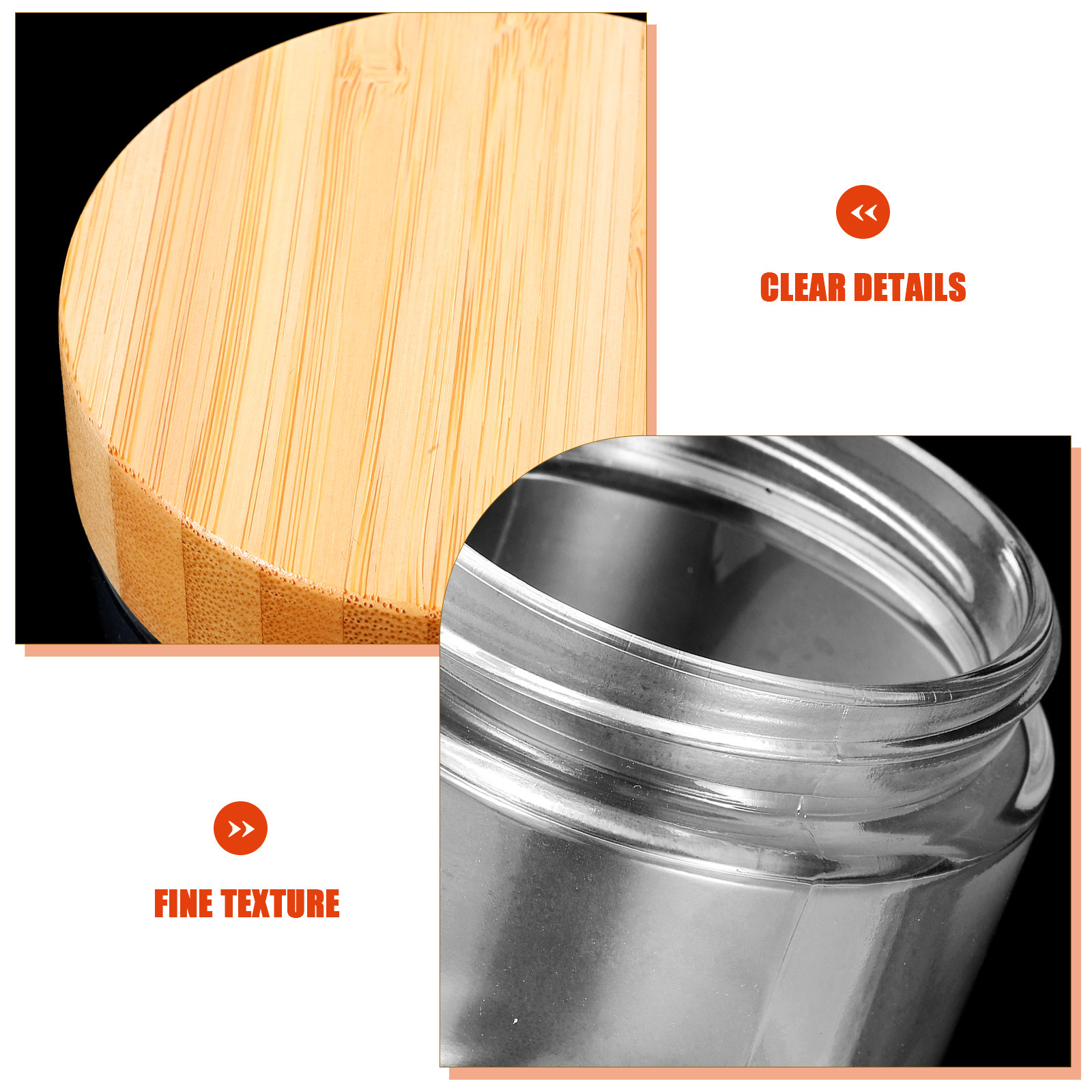 4 Adet Şeffaf Cam Kavanoz, Bam - Food Storage Airtight incelemesi ve fiyatı