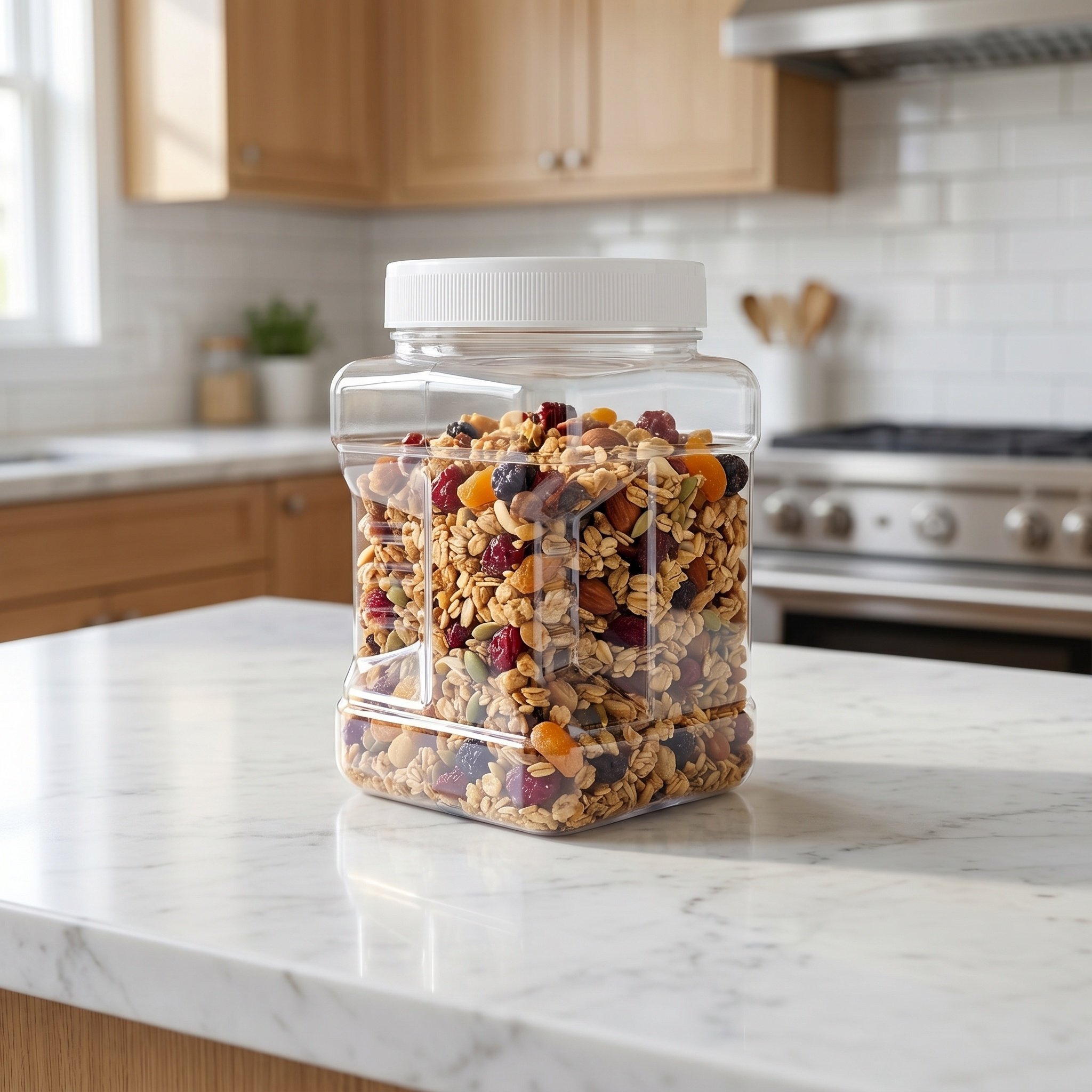 6 Adet Şeffaf Kare Hava Geçirm - Food Storage Airtight incelemesi ve fiyatı