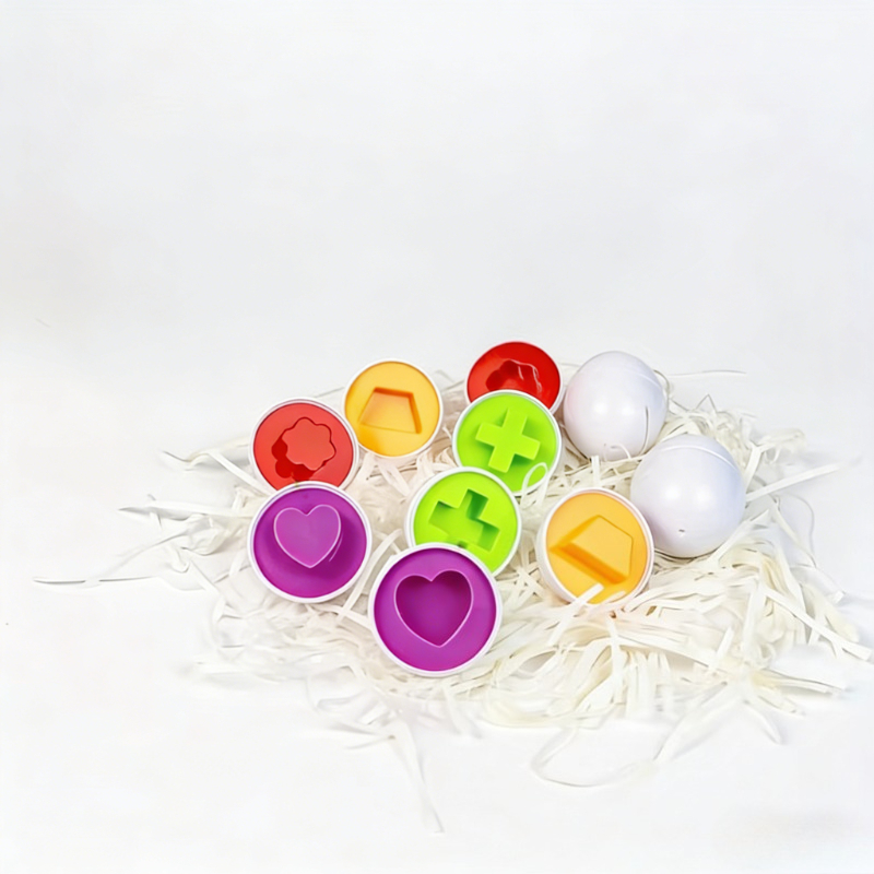 6/12 adet Renk ve Şekil Eşleşt - Food Storage Eggs incelemesi ve fiyatı