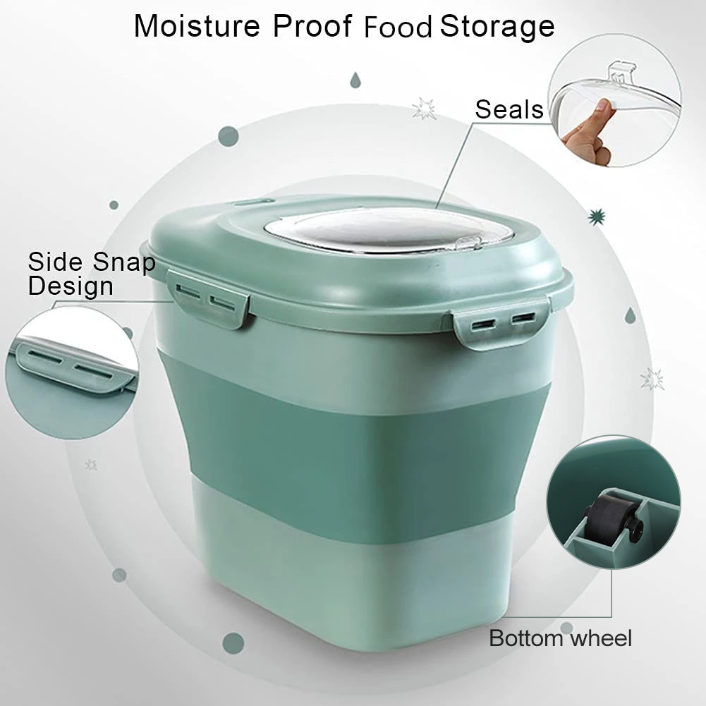 Katlanabilir Pet gıda saklama  - Xxl Food Storage Container incelemesi ve fiyatı